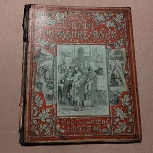 The Picture Pleasure Book Five Hundred Illustrations Some pages are loose from b